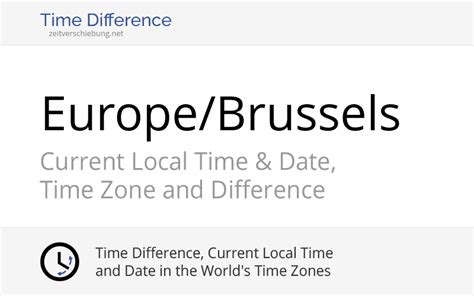 belgium time difference to nyc